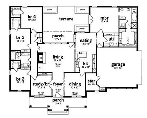 Five Bedroom Ranch House Plans For Achieving The Perfect Balance Of ...