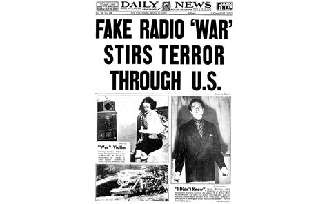 War Of The Worlds The Infamous Martian Invasion Radio Broadcast