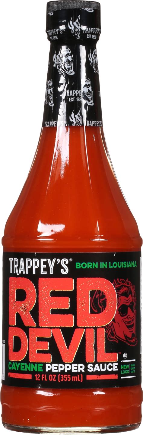 Trappeys Red Devil Cayenne Pepper Sauce 12 Fl Oz