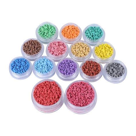 High Performance Color Full EPDM Rubber Granules For Running Track