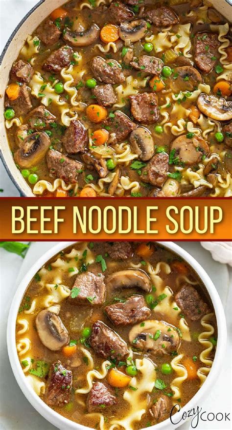 This Beef Noodle Soup Is Easy To Make On The Stove Top Or In The Slow