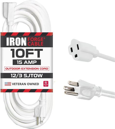 Amazon Iron Forge Cable Gauge Extension Cord Ft Sjtow Water