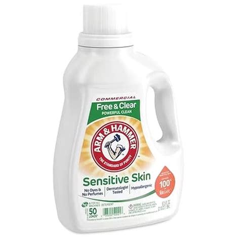 Arm And Hammer Sensitive Skin Liquid Laundry Detergent Charm Tex