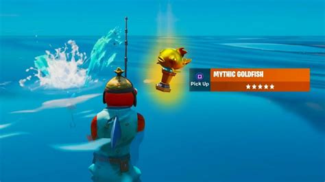 How To Get The Mythic Goldfish In Fortnite Esportsgg