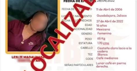 Localizan En Sinaloa A Una Adolescente Reportada Como Desaparecida En