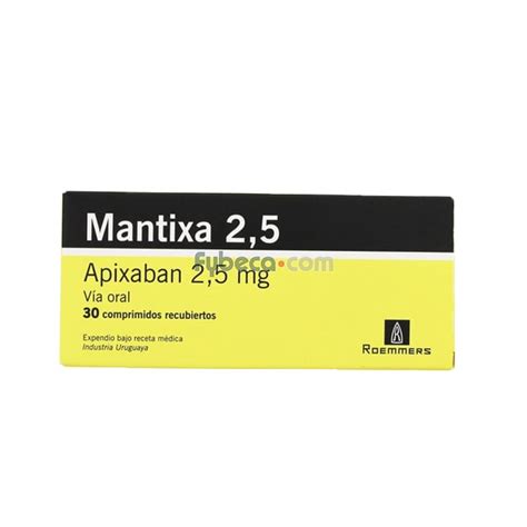 Mantixa 2 5 Mg Unidad Fybeca