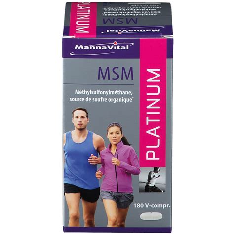 Mannavital Msm Platinum Pz Redcare