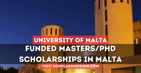 University of Malta Scholarships 2024 for International Students