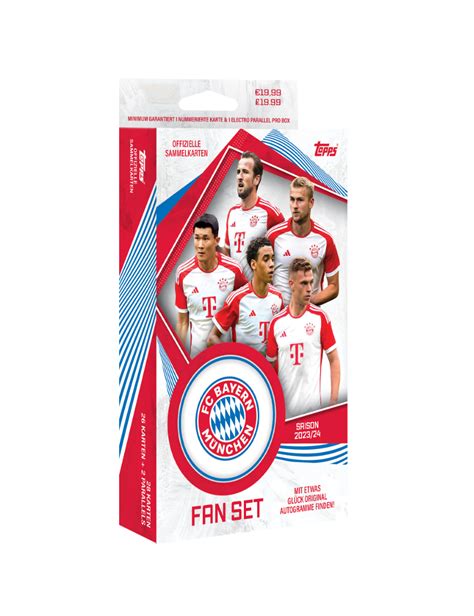 Topps FC Bayern München Official Fan Set 23 24 Topps UK