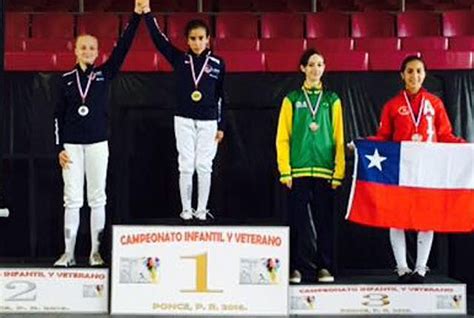 Chile sumó su primera medalla en el Panamericano de Menores de Esgrima