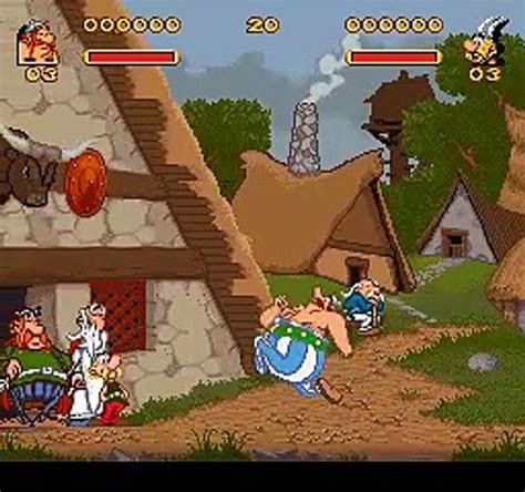 Astérix Obélix online multiplayer snes Vidéo Dailymotion