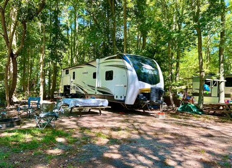 Campsite Rentals In Nj Camping At Ocean View Resort