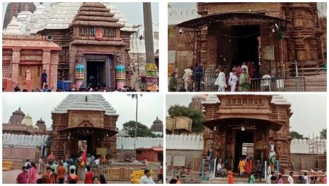 4 Gates Of Puri Jagannath Temple Reopened For Devotees Dinalipi News