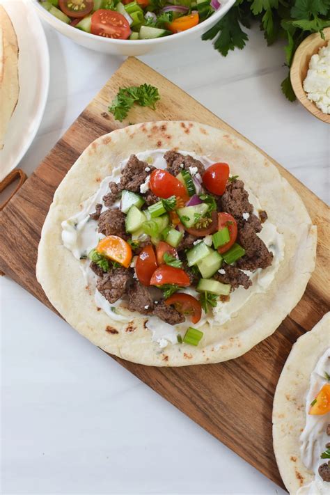 Spiced Ground Lamb Pita Recipe A Cedar Spoon