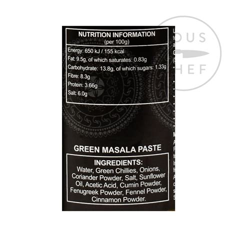 Shop The Best Of Ferns Green Masala Paste 380g At Sous Chef Online Shop