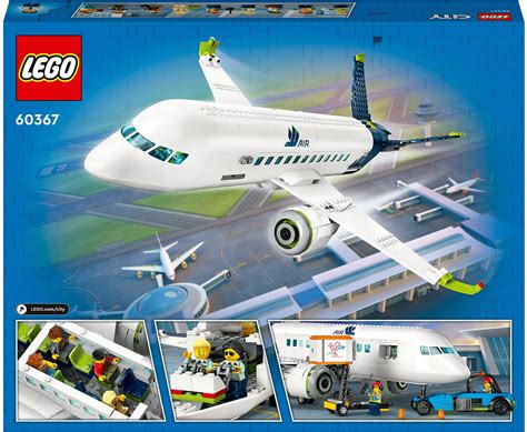 Klocki LEGO City Samolot pasażerski 60367 Max Elektro