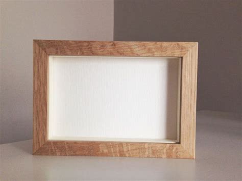 A Natural Wood Box Frame More Details In The Item Etsy Uk Wood