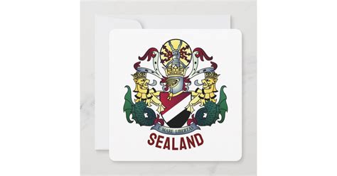 coat  arms   principality  sealand zazzle