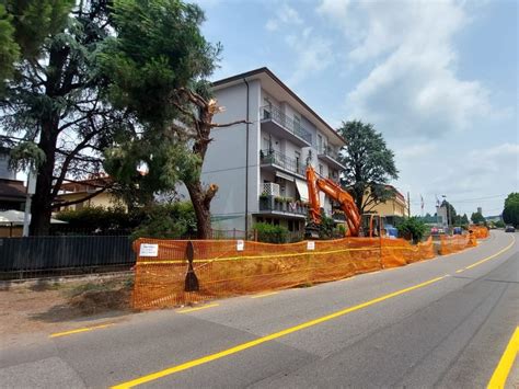 Al Via I Lavori Di Riqualificazione In Via Colombo A Gorla Minore Ma