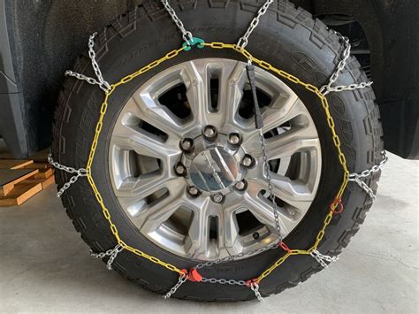 Titan Chain Alloy Snow Tire Chains Diamond Pattern Square Link