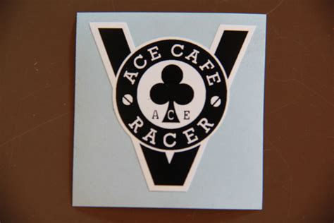 Ace Cafe Racer ステッカー Burn Ups