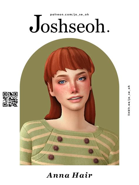 Josh | JoshSeoh : Anna Hair Converted from Disney Dreamlight Valley...