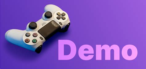 How To Make A Game Demo