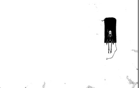 1366x768 Resolution Blame Tsutomu Nihei Monochrome HD Wallpaper