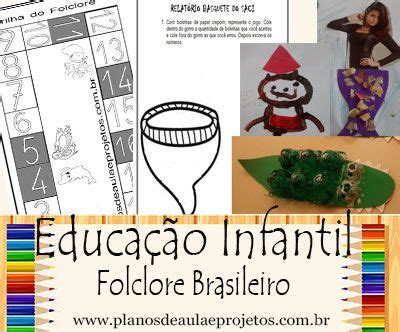 Plano de aula para duas semanas do Folclore Brasileiro Educação