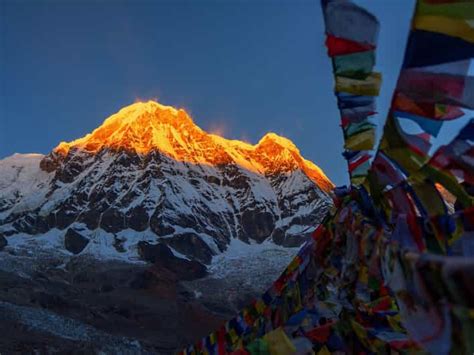 Trek du camp de base de l Annapurna 5 jours au départ de Pokhara