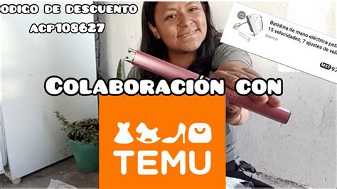 NUEVOS PRODUCTOS DE TEMU COLABORACION ARTÍCULOS DEL HOGAR YouTube