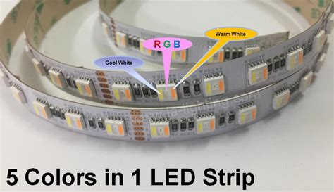 Colors In Leds M New Led Flexible Strip Ww Rgb Cw Led