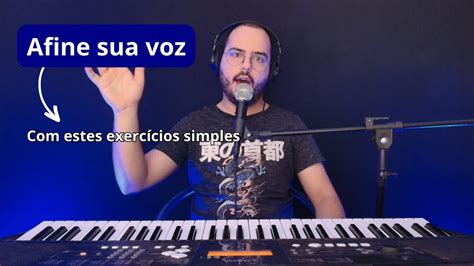 Exercício para cantar afinado e acertar as notas voz bonita e afinada