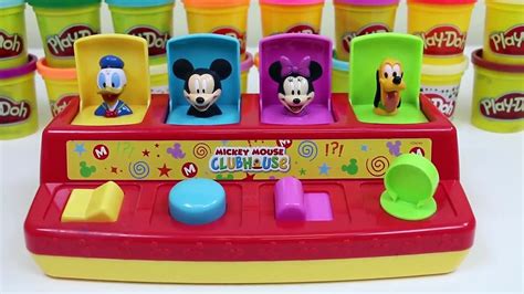 Disney Mickey Mouse Clubhouse Pop Up Pals With Surprise Toys Video