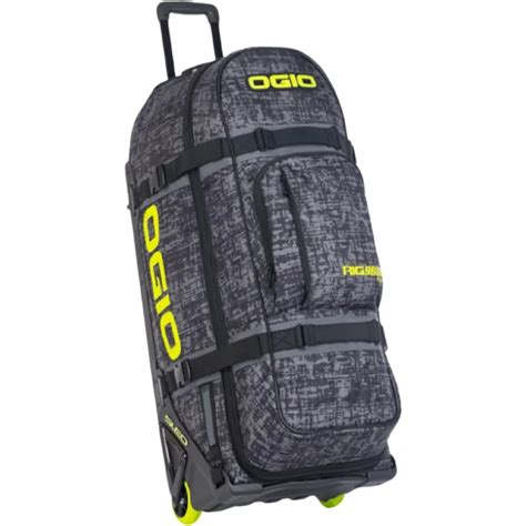 Mala Ogio Rig 9800 Pro Wheeled Bag Chaos Cinza Grid Motors