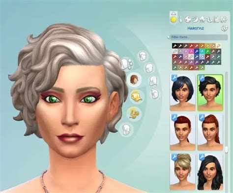 Sims 4 Cc Short Curly Hair Primedast