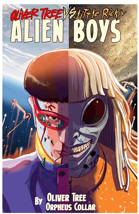 Oliver Tree vs Little Ricky ALIEN BOYS | Book by Oliver Tree, Z2 Comics ...