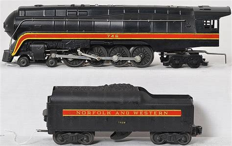 Sold Price Lionel 746 Norfolk And Western J Class Steam Locomotive With 746w Short Stripe