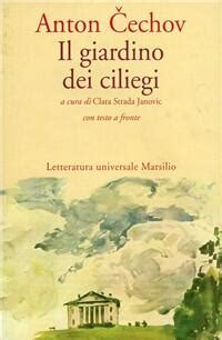 Il Giardino Dei Ciliegi Anton Cechov Libro Marsilio Letteratura