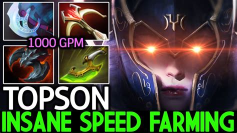 Topson Luna Monster Carry Insane Speed Farming Gpm Dota Youtube