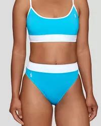 Damski Niebieski D Od Bikini Polo Ralph Lauren Moliera