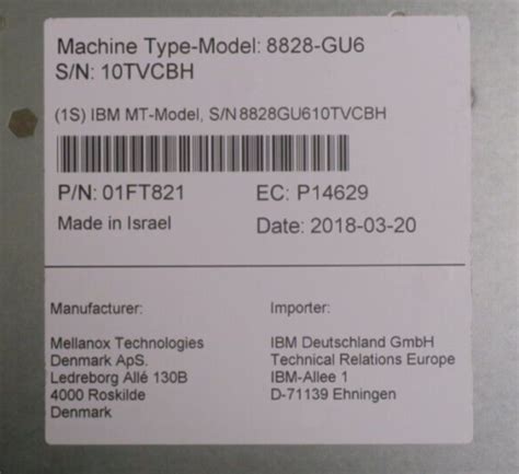 Mellanox SB7890 36 100Gb/s QSFP28 EDR Infiniband Externally Managed ...