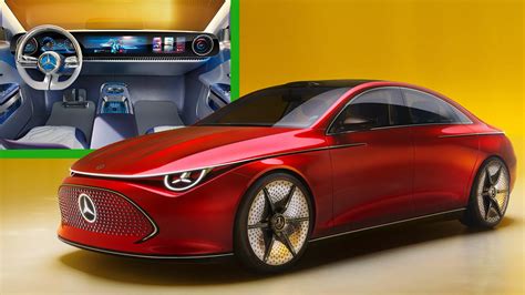 Mercedes Cla Concept Reveals Sleek Design Mile Electric