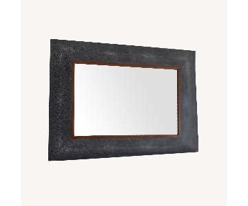 Palecek Authentic Shagreen Wall Mirror Aptdeco