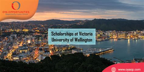 Funded Scholarships at Victoria University of Wellington, New Zealand ...