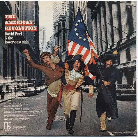 The American Revolution By David Peel The Lower East Side Lp