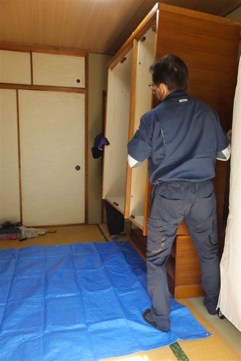 【施工事例 不用品片付け】大型家具の撤去 神奈川県相模原市 上溝の不用品回収、遺品整理 便利屋 アシストワン