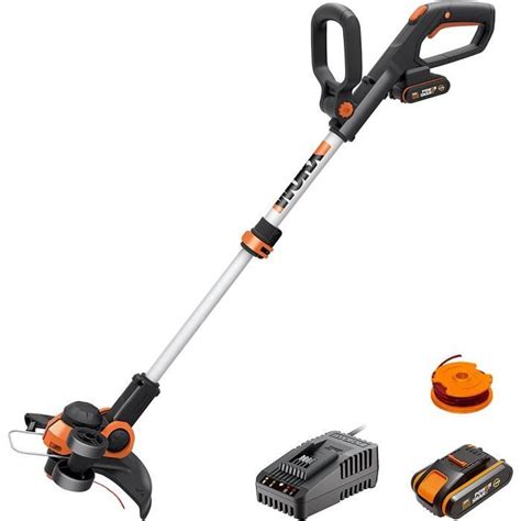 Worx Coupe Bordure Sans Fil Avec Batterie Pc Ah V Wg E