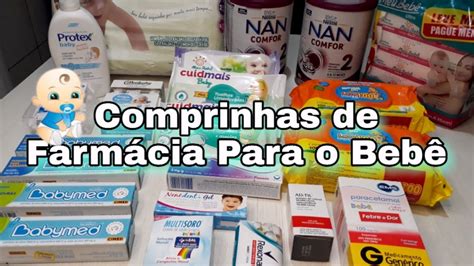 COMPRINHAS DE FARMÁCIA PARA O BEBÊ YouTube