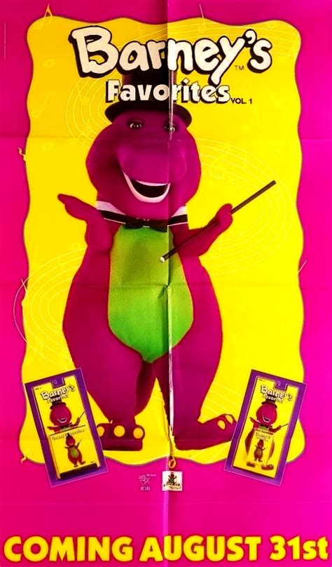 Barney S Favorites Volume 1 Poster By Bestbarneyfan On Deviantart